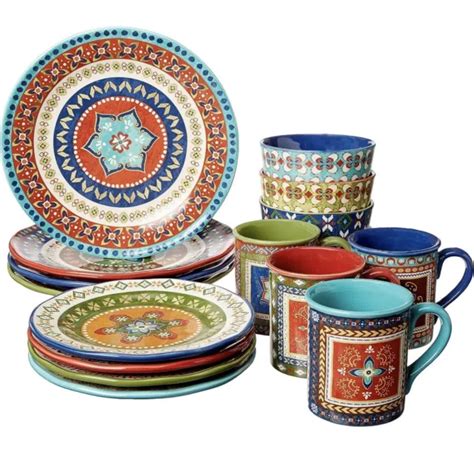 Certified International Monterrey Piece Dinnerware Set Service For