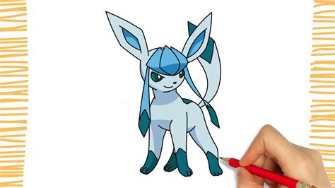 Como Dibujar A GLACEON I POKEMON I Paso A Paso YouTube