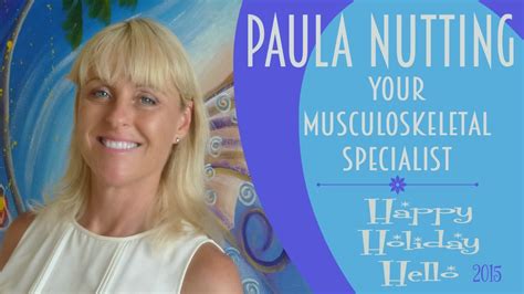 Paula Nutting Your Musculoskeletal Specialist Newsletter January 2015