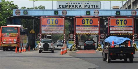 Bayar Tol Tanpa Henti Diterapkan Gerbang Tol Di Indonesia Bakal