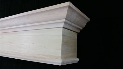 Wood Cornice Crown Molding Option Solid Hardwood