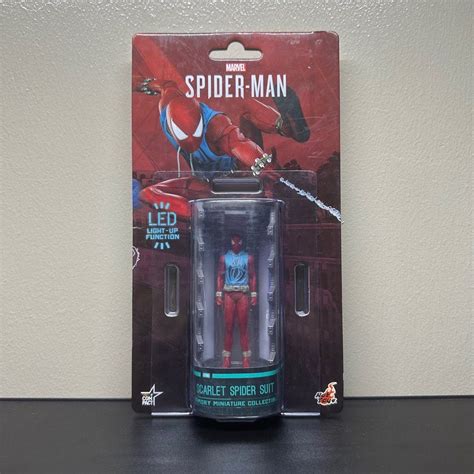 Hot Toys Spiderman Miniature Hall Of Armor On Carousell