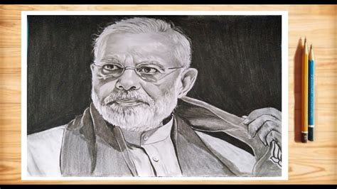 How To Draw Pm Narendra Modi Ji Step By Stepnarendra Modi Drawing