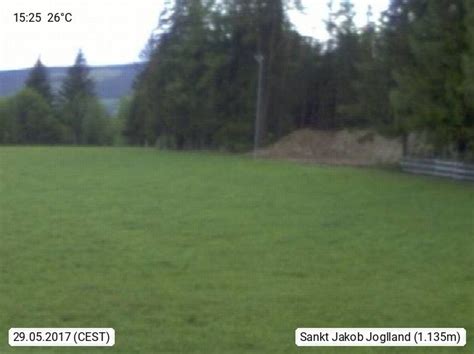 Webcam Des Tages A Sankt Jakob Im Walde M Gasthof Pension