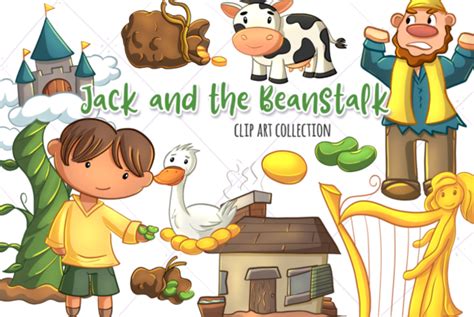 Jack and the Beanstalk Graphic by Keepinitkawaiidesign · Creative Fabrica