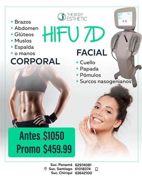 Hifu D Facial Y Corporal The Body Esthetic