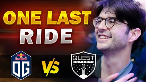 ATF Is OUT Of Quest Esports Ceb ONE LAST RIDE Quest Esports Vs OG