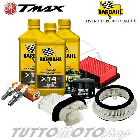 Tmx Kit Tagliando Yamaha T Max Olio Bardahl Filtri