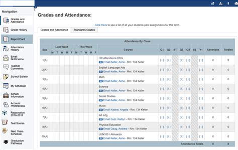 Accessing Student Report Cards