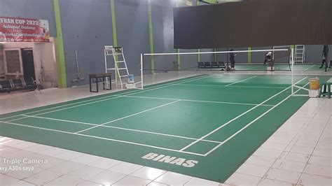 Booking Lapangan GOR Badminton Binas Ayo Indonesia