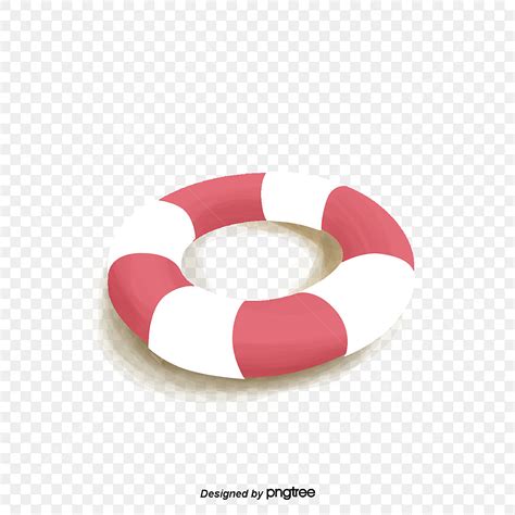 Lifebuoy Png Image Cartoon Lifebuoy Swimming Circle Elements Cartoon