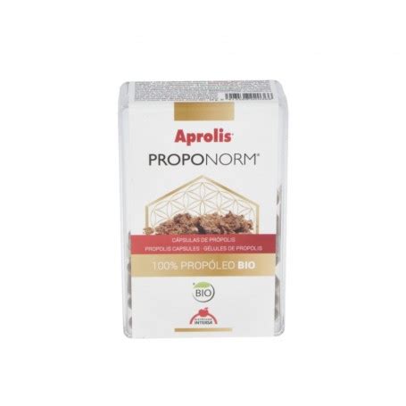 Aprolis Proponorm 60 cápsulas 100 Propóleo Bio Intersa