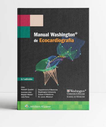 Libro Manual Washington de Ecocardiografía 2a edición en Campus