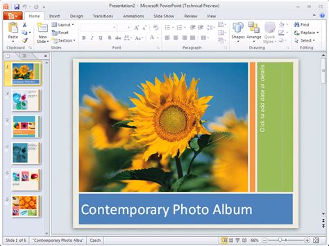 Powerpoint 2010 Screen