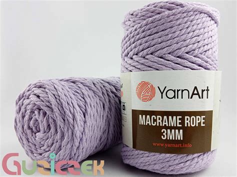 Sznurek Yarnart Macrame Rope Mm Wrzos Pasmanteria Guziczek