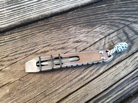 Pry Bar Multitool Stainless Steel EDC Pocket Clip Tool Every - Etsy