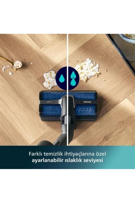 Philips Islak Kuru Aqua Trio Hibrit Güç Motorlu Ultra Premium