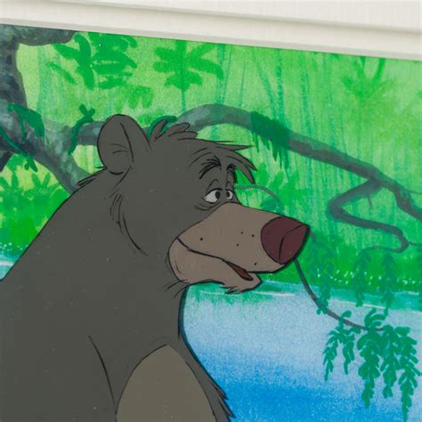 The Jungle Book Baloo And Kaa Original Production Cel 1967 Disney