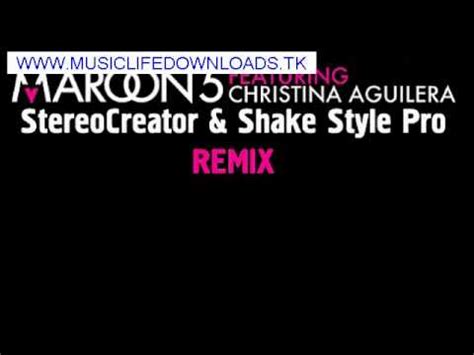 Maroon 5 Feat Christina Aguilera Moves Like Jagger StereoCreator