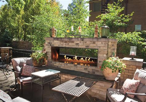 Outdoor Corner Gas Fireplace – I Am Chris