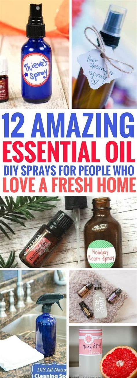 Best Diy Essential Oil Sprays You Just Have To Try Craftsonfire