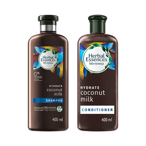 Buy Herbal Essences Coconut Milk Shampoo 400 Ml Conditioner 400 Ml Combo Herbal Essences