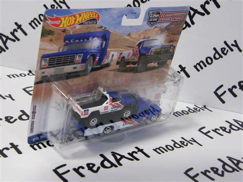 Team Transport 80 DODGE MACHO POWER WAGON RETRO RIG Hot Wheels Aukro