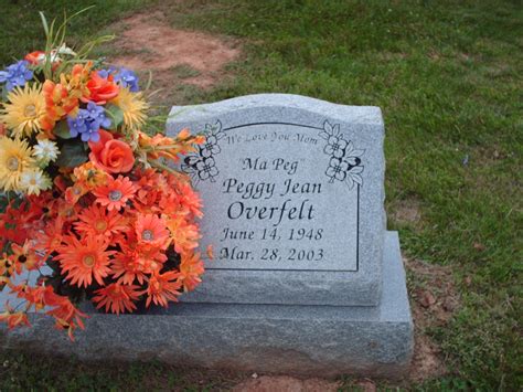 Peggy Jean Overfelt 1948 2003 Find A Grave Memorial