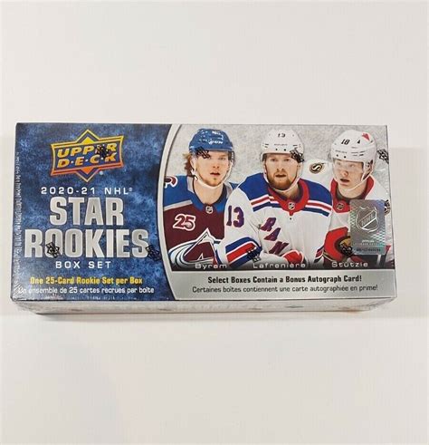 Upper Deck Nhl Star Rookies Hockey Trading Card Box Set