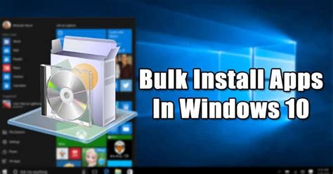 Hur Man Massinstallerar Appar Med Windows S Pakethanterare