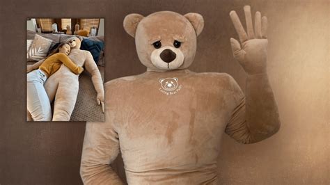 Heres The Emotional Support Plush Man Bear You Didnt Know You Needed Boing Boing