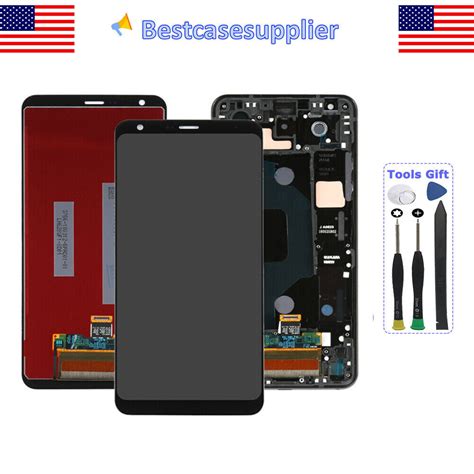 Lcd Display Touchscreen Digitizer Frame Qc For Lg Q Stylo Q