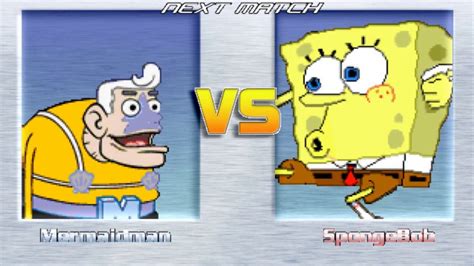 M U G E N Battles Mermaid Man Vs Spongebob Squarepants Youtube