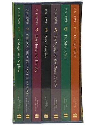 The Chronicles Of Narnia Complete Seven Volume Paperback Box Set The