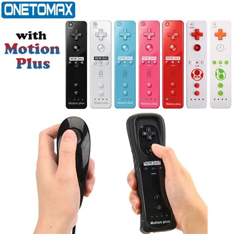 T L Commande Avec Motion Plus Pour Nintendo Wii Manette De Jeu Sans Fil