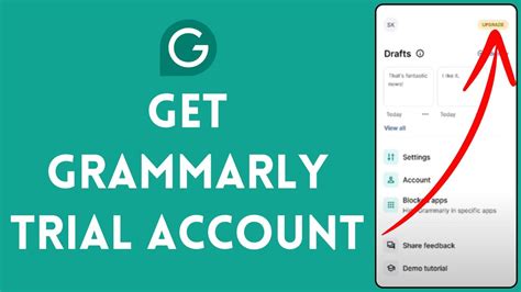 How To Get Grammarly Ai Trial Sign Up For Grammarly Trial