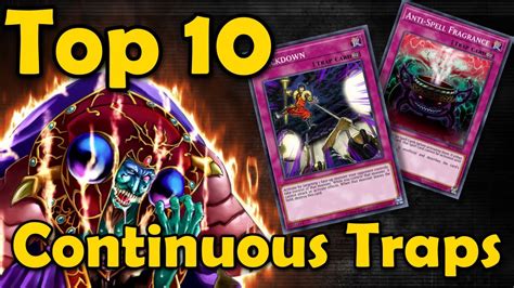 Top 10 Continuous Trap Cards In Yugioh YouTube