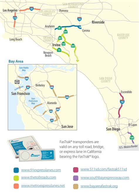 Fast Track Map California | Printable Maps