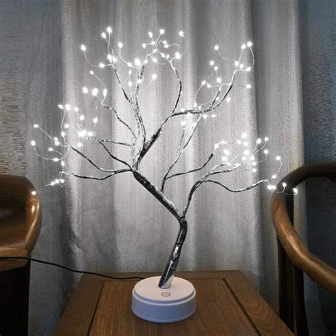 Tree Lamp Lighted Birch Tree 108 LED Twig Tree With Lights Up 20 Tree