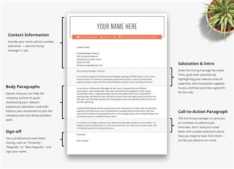 Simple Cover Sheet Resume Cover Letter Template Free Download