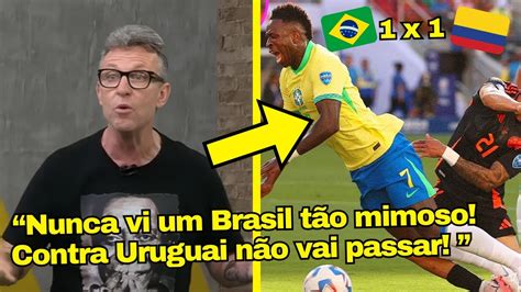 VEJA O DESABAFO DO NETO SOBRE JOGO HORRIVEL DO BRASIL E VINI JR CONTRA