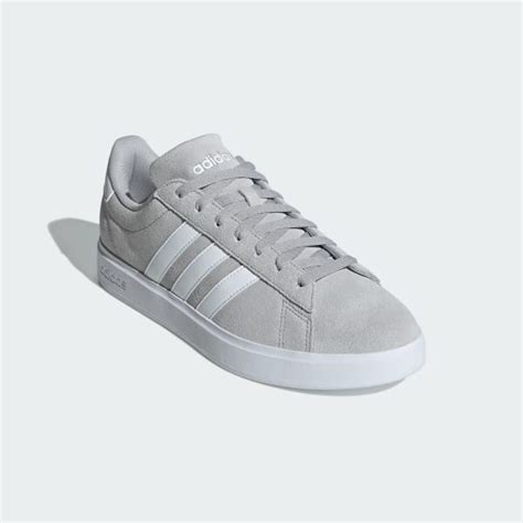 Adidas Grand Court 20 Shoes Grey Adidas Uk