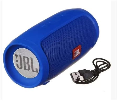 Caixa de Som Portátil Bluetooth JBL Charge Mini 3 1Linha Azul