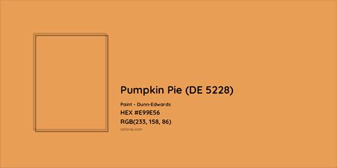 Dunn Edwards Pumpkin Pie De 5228 Paint Color Codes Similar Paints