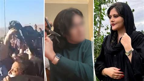 VIDÉO En Iran des femmes tombent le voile et se coupent les cheveux