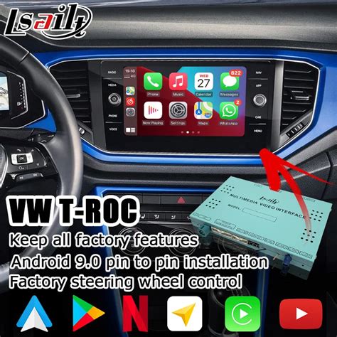 Android Carplay Interface Box For Volkswagen T ROC 6 5 8 9 2