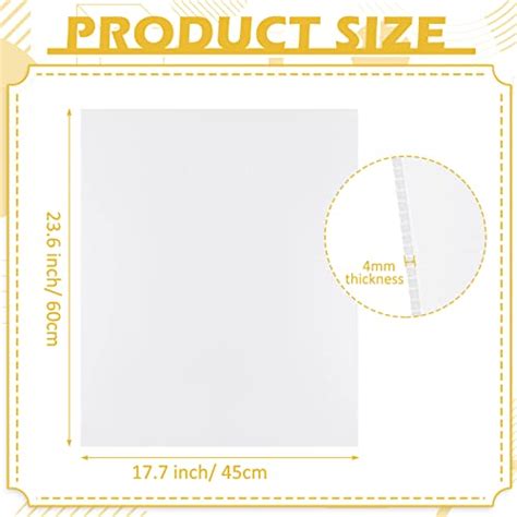 12 Sheets 18 X 24 Inches Corrugated Plastic Sheets White Sign Blanks 3 16 Thick Corrugated