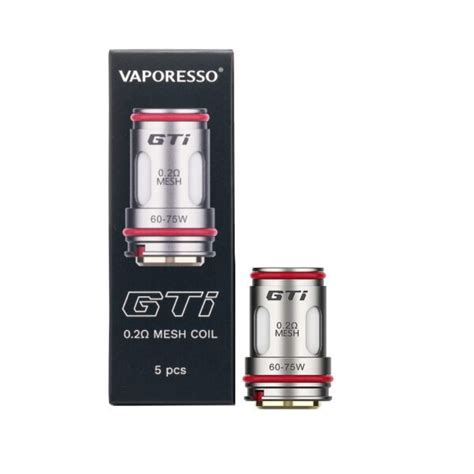 Vaporesso Gti Mesh Coil 5 Pack Red Star Vapor