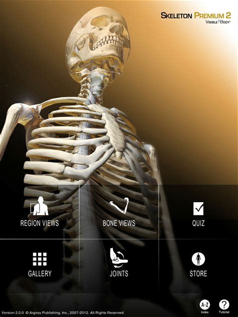 Skeleton Premium 2 App From Visible Body Brings 3d Anatomy Models And