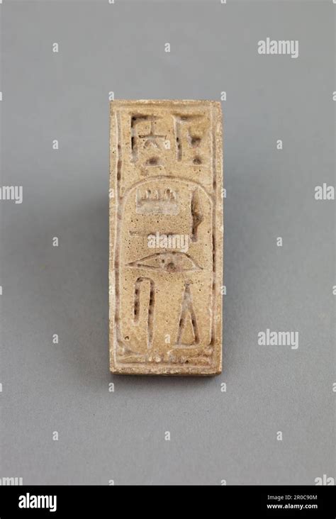 Foundation Plaque Of Amenirdis I Ancient Egypt Princess Of The 25th